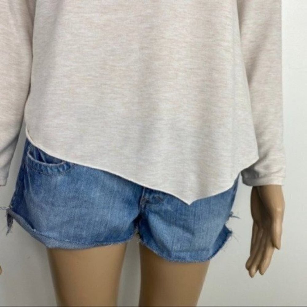 Soft Surroundings Top Cream Color Size Xsp - image 7